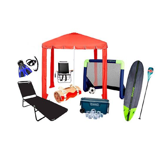 BEACH SET UP