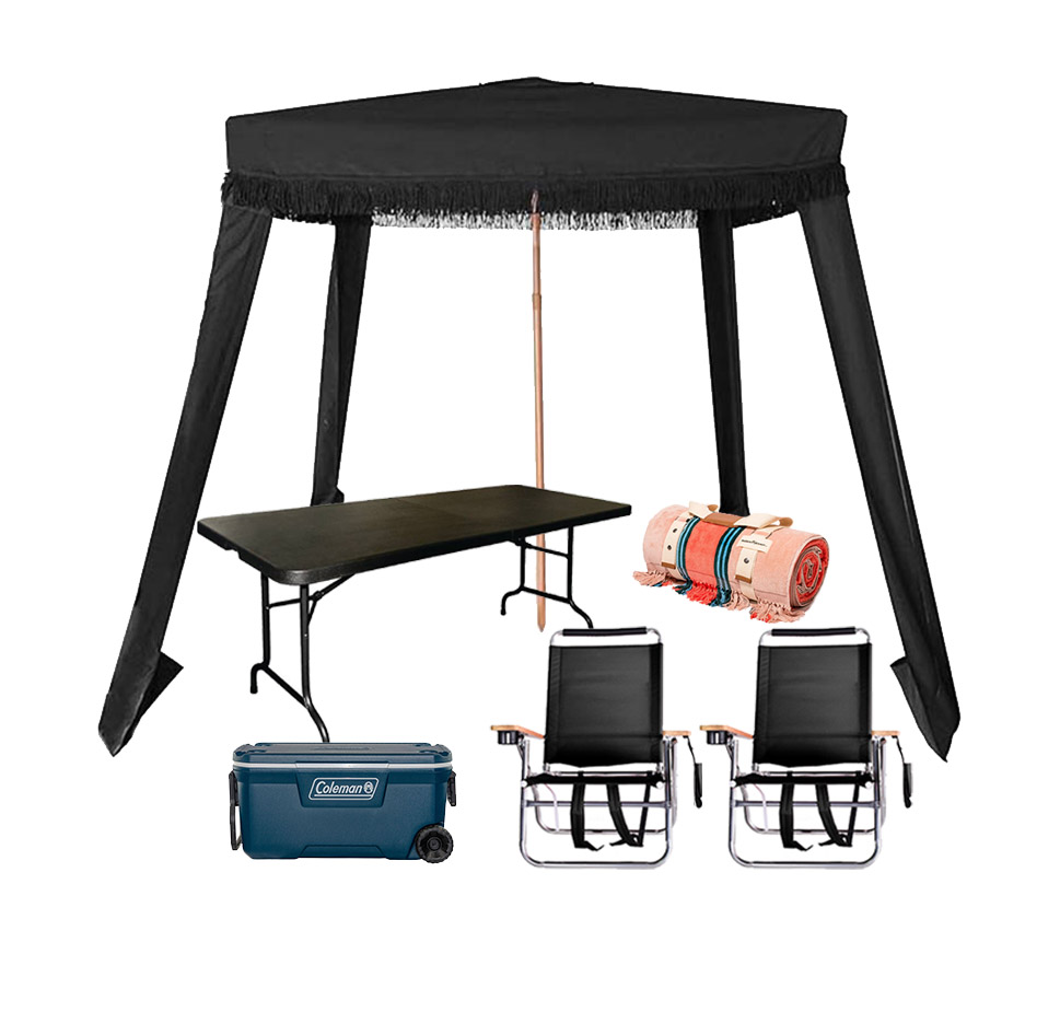 BEACH SET UP